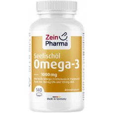 Žuvų taukai Omega-3 1000 mg. Maisto papildas (140kaps)